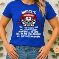 Nurse's Husband Women's T-Shirt thumb 2