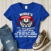 Nurse's Husband Women's T-Shirt thumb 3