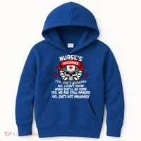 Nurse's Husband Kids Hoodie thumb 0
