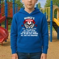 Nurse's Husband Kids Hoodie thumb 2