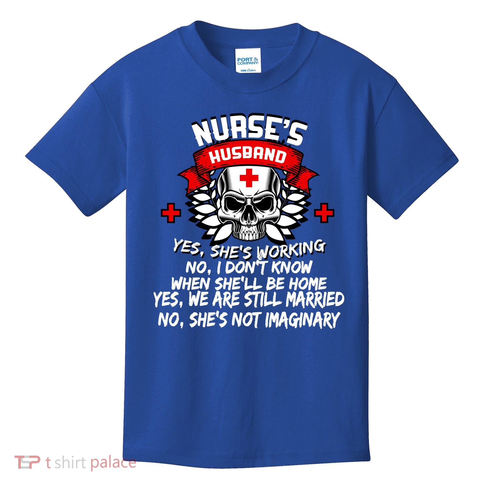 Nurse's Husband Kids T-Shirt