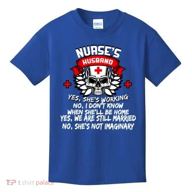 Nurse's Husband Kids T-Shirt
