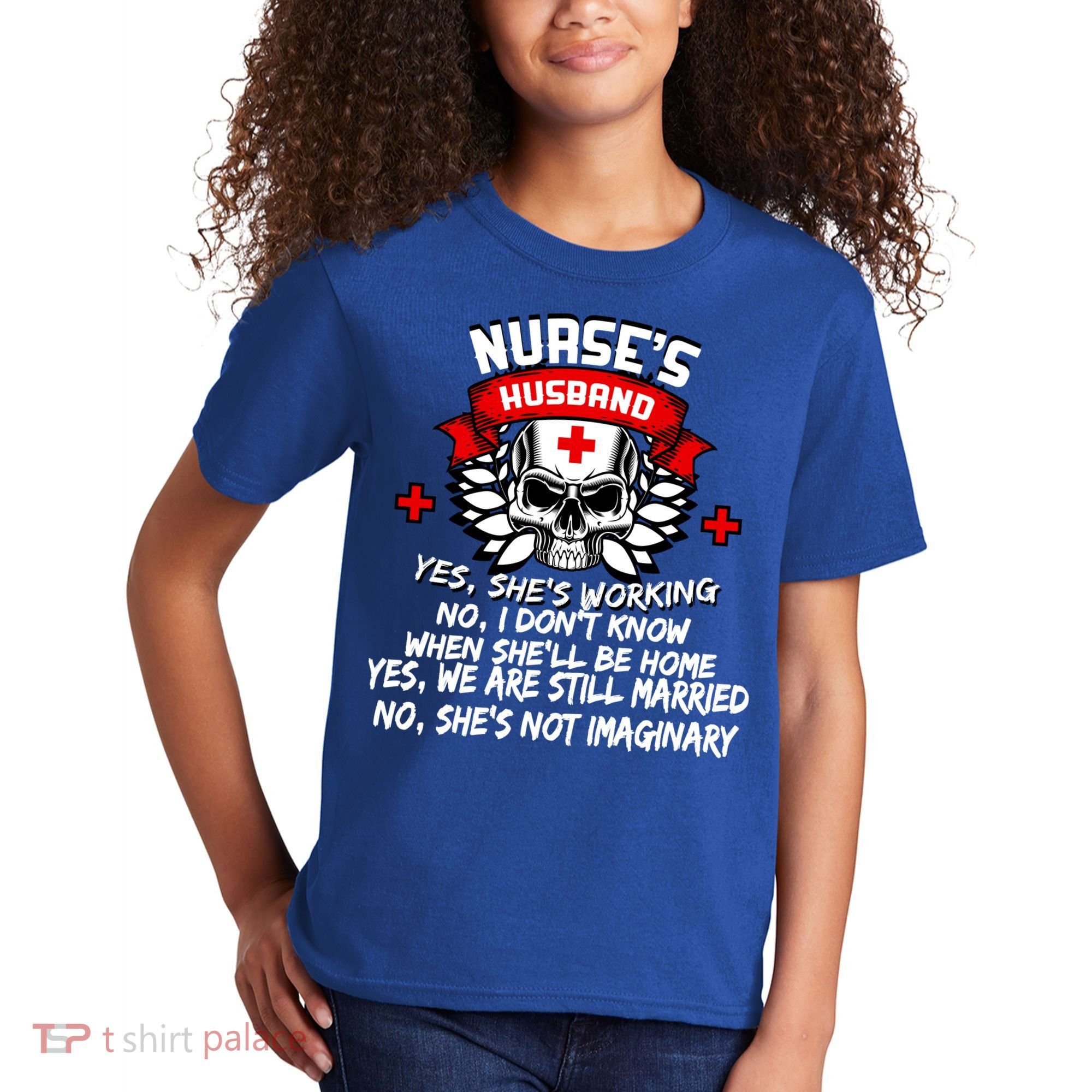 Nurse's Husband Kids T-Shirt