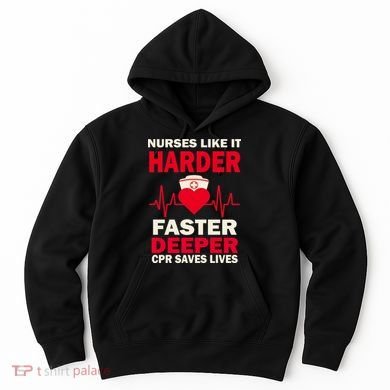 Nurses Like It CPR Save Lives Hoodie