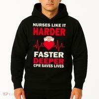 Nurses Like It CPR Save Lives Hoodie thumb 2