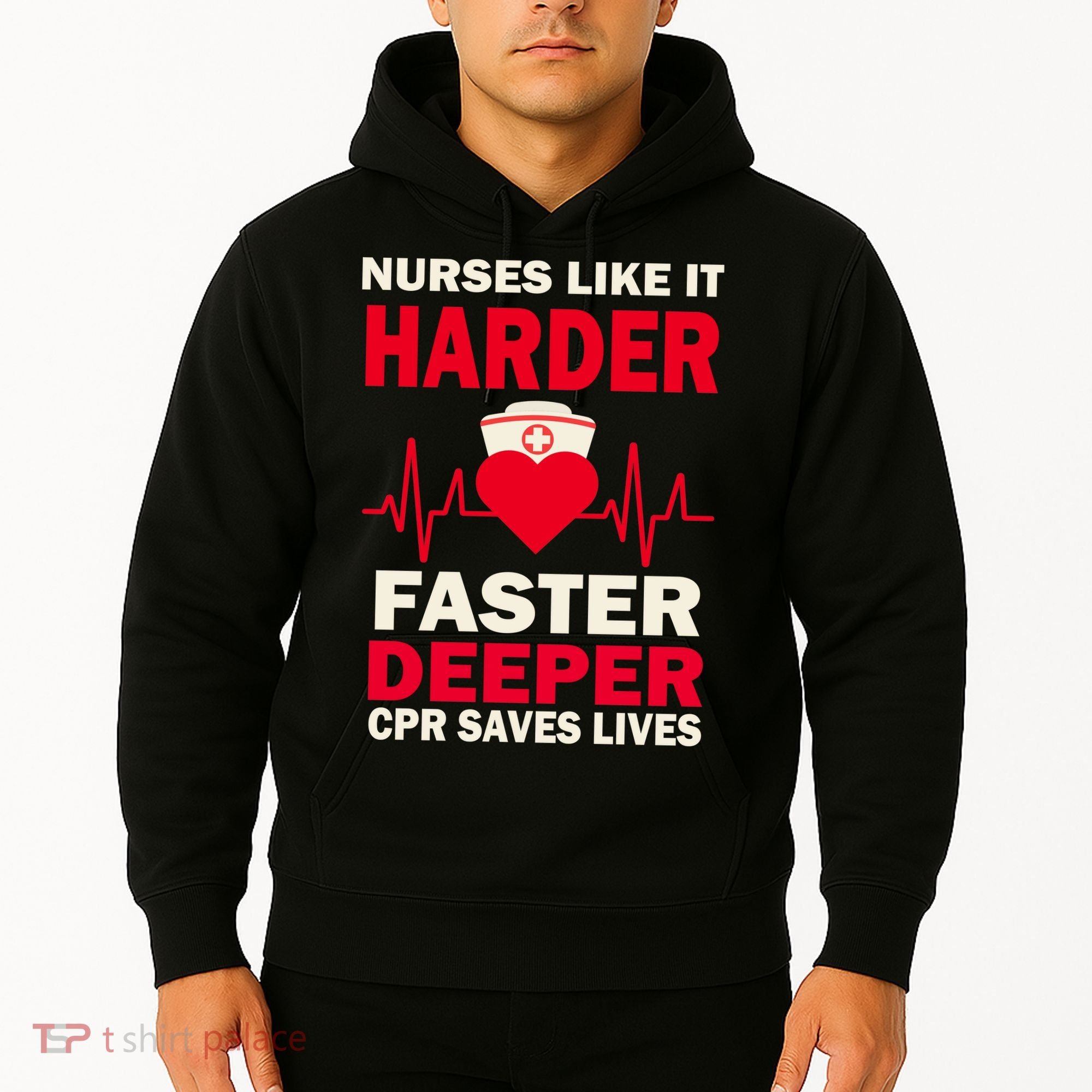 Nurses Like It CPR Save Lives Hoodie