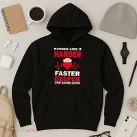 Nurses Like It CPR Save Lives Hoodie thumb 3