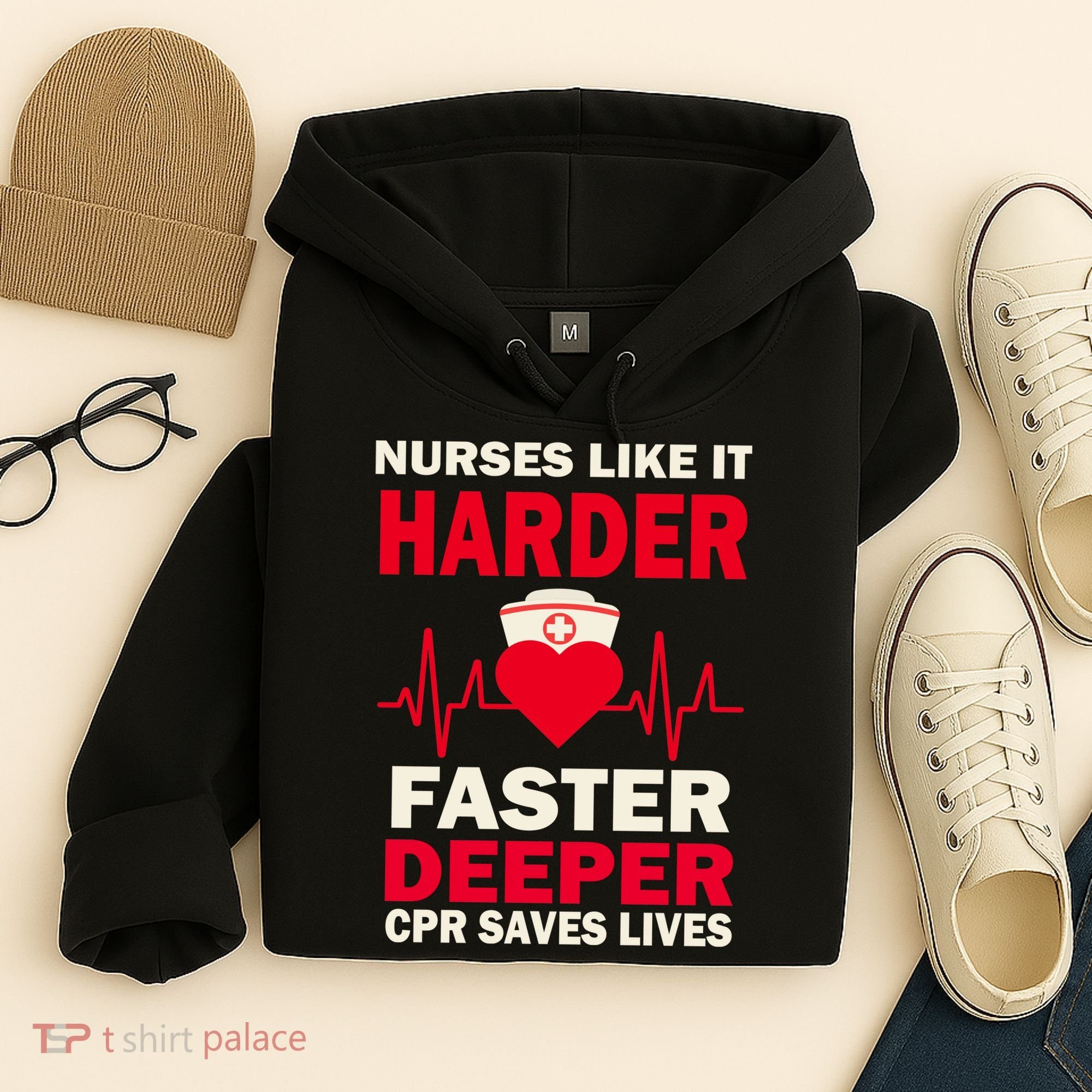 Nurses Like It CPR Save Lives Hoodie