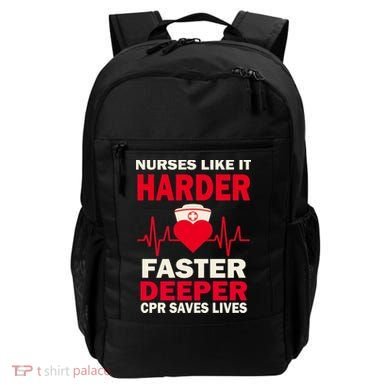Nurses Like It CPR Save Lives Backpack