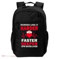 Nurses Like It CPR Save Lives Backpack thumb 0