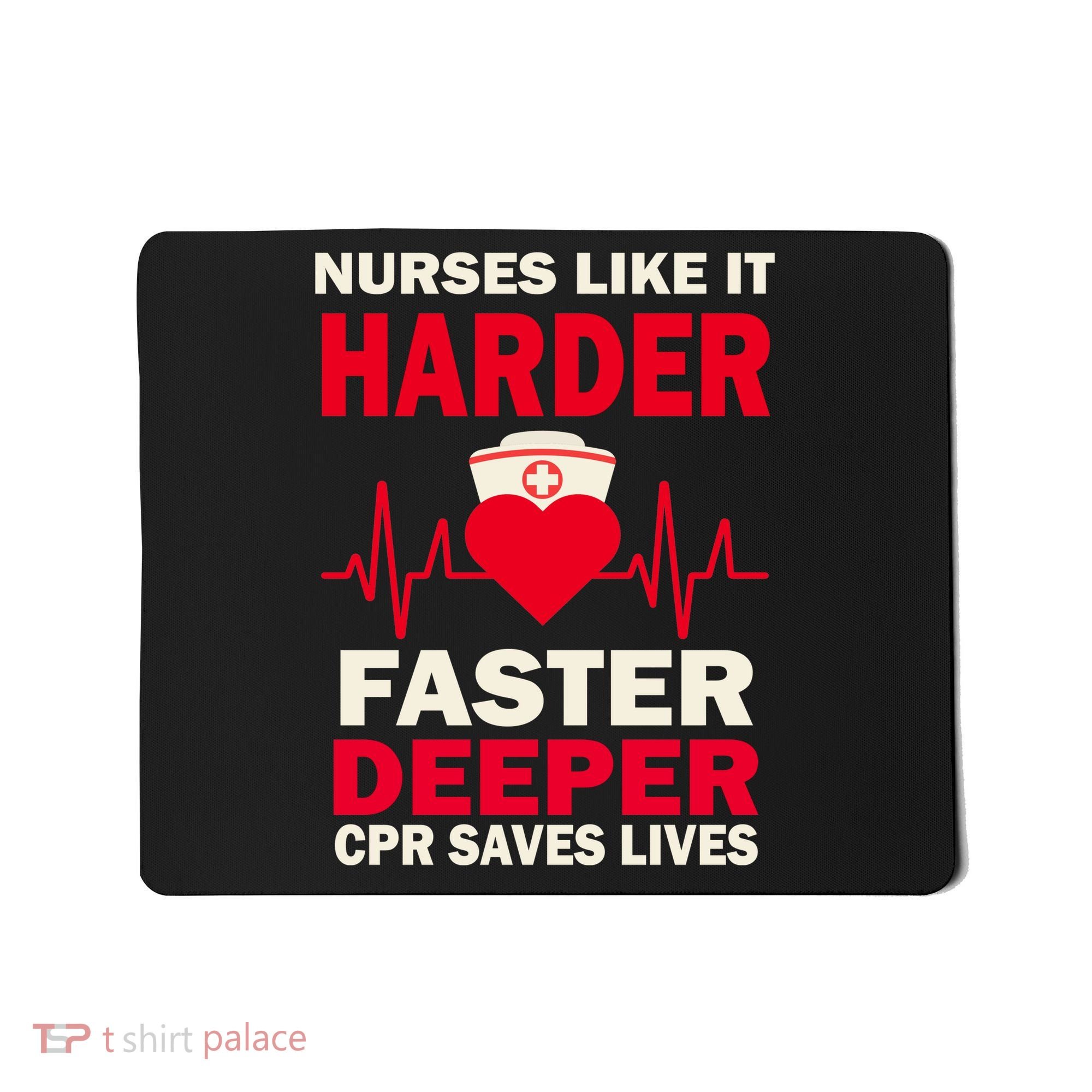 Nurses Like It CPR Save Lives Mousepad
