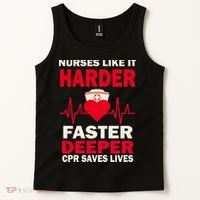 Nurses Like It CPR Save Lives Tank Top thumb 2