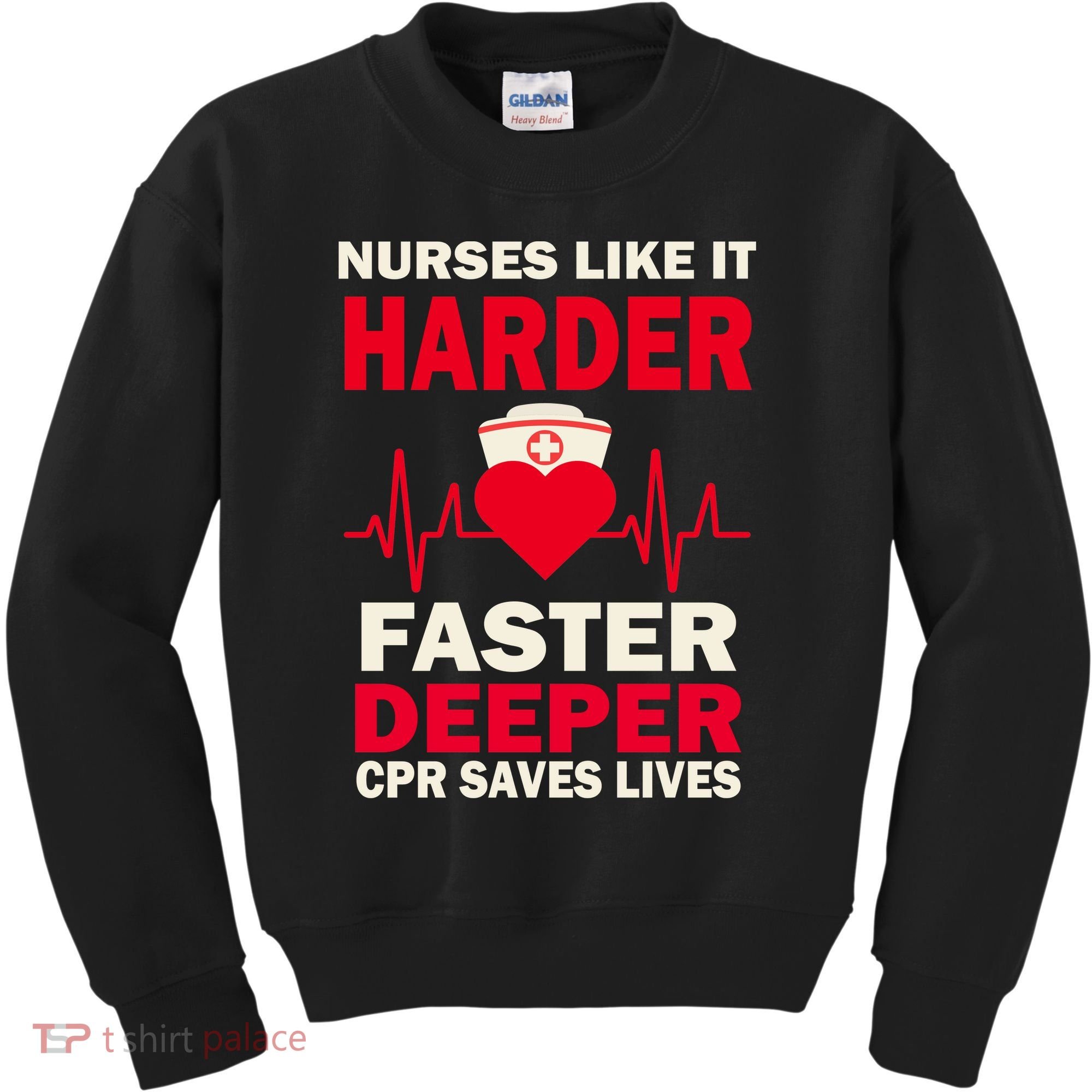 Nurses Like It CPR Save Lives Kids Sweatshirt