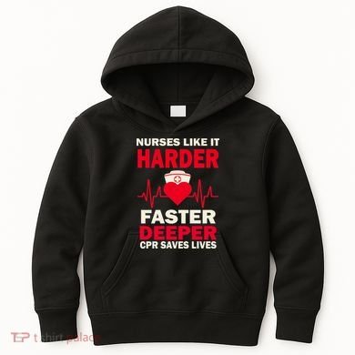 Nurses Like It CPR Save Lives Kids Hoodie