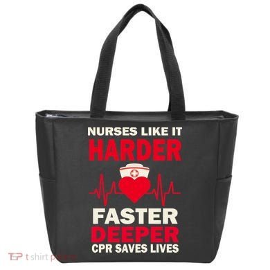 Nurses Like It CPR Save Lives Tote Bag