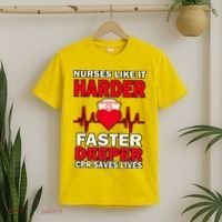 Nurses Like It CPR Save Lives T-Shirt thumb 2