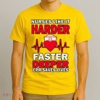 Nurses Like It CPR Save Lives T-Shirt thumb 3