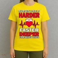 Nurses Like It CPR Save Lives T-Shirt thumb 4