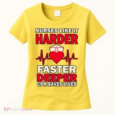 Nurses Like It CPR Save Lives Women's T-Shirt