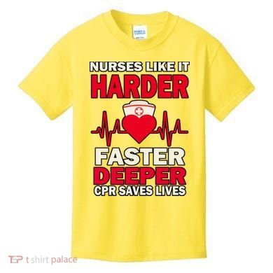 Nurses Like It CPR Save Lives Kids T-Shirt
