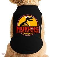 Nursing Is A Walk In The Park Funny Doggie Tank thumb 0
