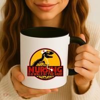 Nursing Is A Walk In The Park Funny Coffee Mug thumb 3