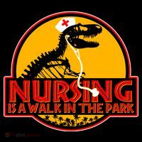 Nursing Is A Walk In The Park Funny Coffee Mug thumb 5