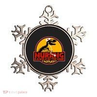 Nursing Is A Walk In The Park Funny Ornament thumb 0