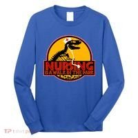 Nursing Is A Walk In The Park Funny Long Sleeve Shirt thumb 0