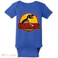 Nursing Is A Walk In The Park Funny Baby Bodysuit thumb 0