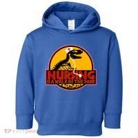 Nursing Is A Walk In The Park Funny Toddler Hoodie thumb 0
