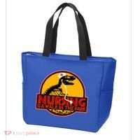 Nursing Is A Walk In The Park Funny Tote Bag thumb 3