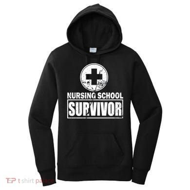 Nursing School Survivor Women's Hoodie
