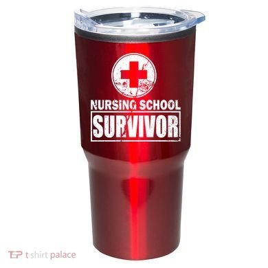 Nursing School Survivor Tumbler
