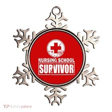 Nursing School Survivor Ornament