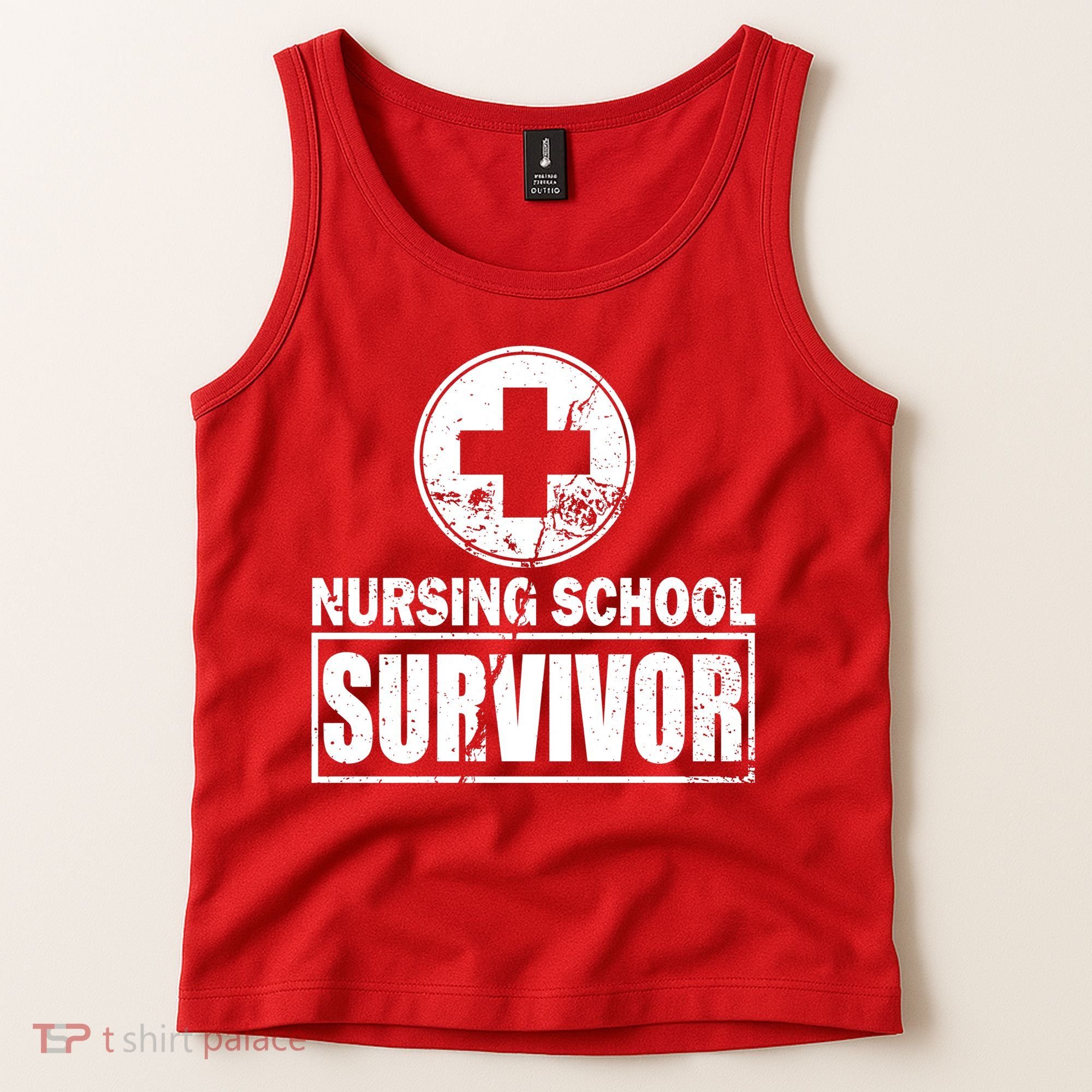 Nursing School Survivor Tank Top