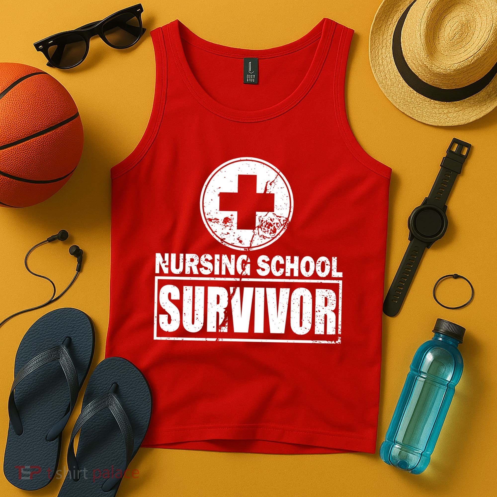 Nursing School Survivor Tank Top
