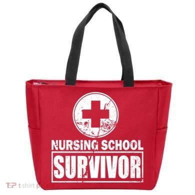 Nursing School Survivor Tote Bag