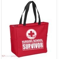Nursing School Survivor Tote Bag thumb 2