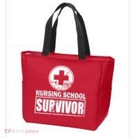 Nursing School Survivor Tote Bag thumb 3