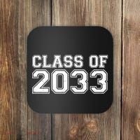 Nurture Class Of 2033 Teacher Students Coaster thumb 0