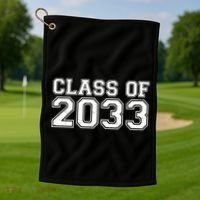 Nurture Class Of 2033 Teacher Students Golf Towel thumb 1
