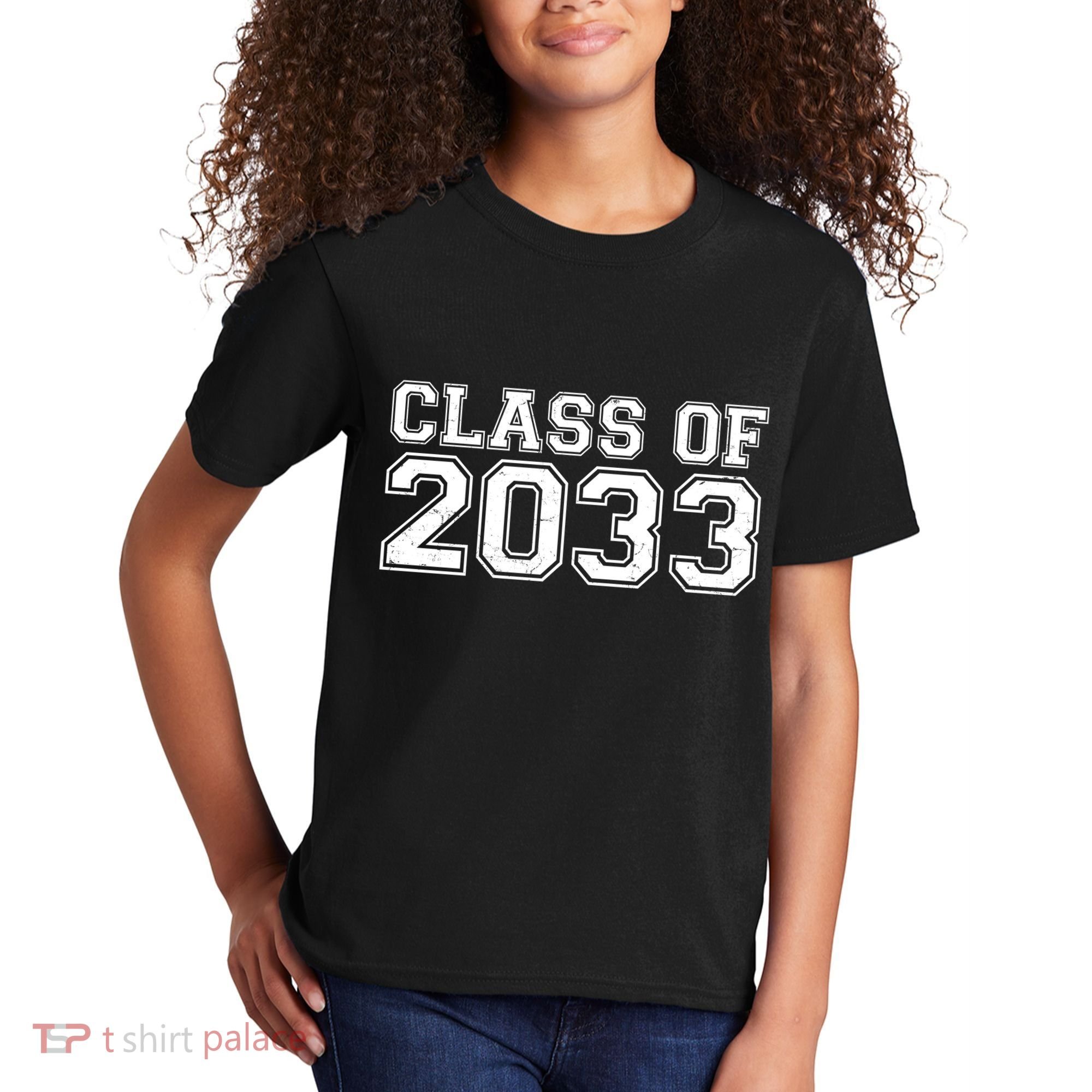 Nurture Class Of 2033 Teacher Students Kids T-Shirt