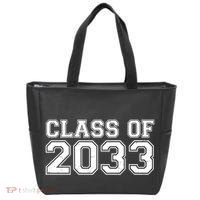 Nurture Class Of 2033 Teacher Students Tote Bag thumb 0