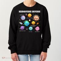Neurodiverse Universe Sped Teacher Neurodiversity ASD ADHD  Women's Sweatshirt thumb 0