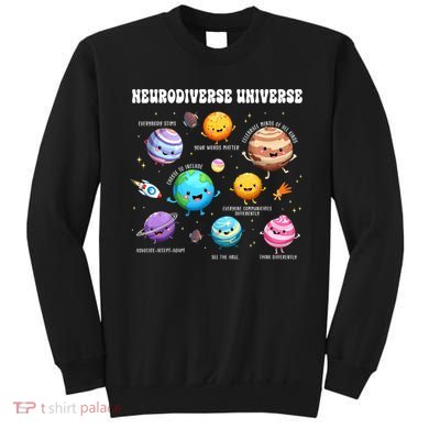 Neurodiverse Universe Sped Teacher Neurodiversity ASD ADHD  Sweatshirt
