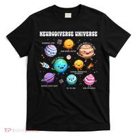 Neurodiverse Universe Sped Teacher Neurodiversity ASD ADHD  T-Shirt thumb 0