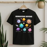 Neurodiverse Universe Sped Teacher Neurodiversity ASD ADHD  T-Shirt thumb 2