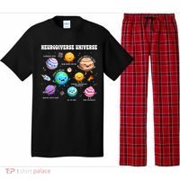 Neurodiverse Universe Sped Teacher Neurodiversity ASD ADHD  Pajama Set thumb 0