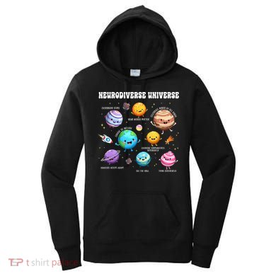 Neurodiverse Universe Sped Teacher Neurodiversity ASD ADHD  Women's Hoodie
